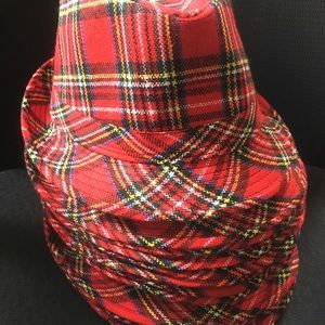Scottish Tartan Fedora